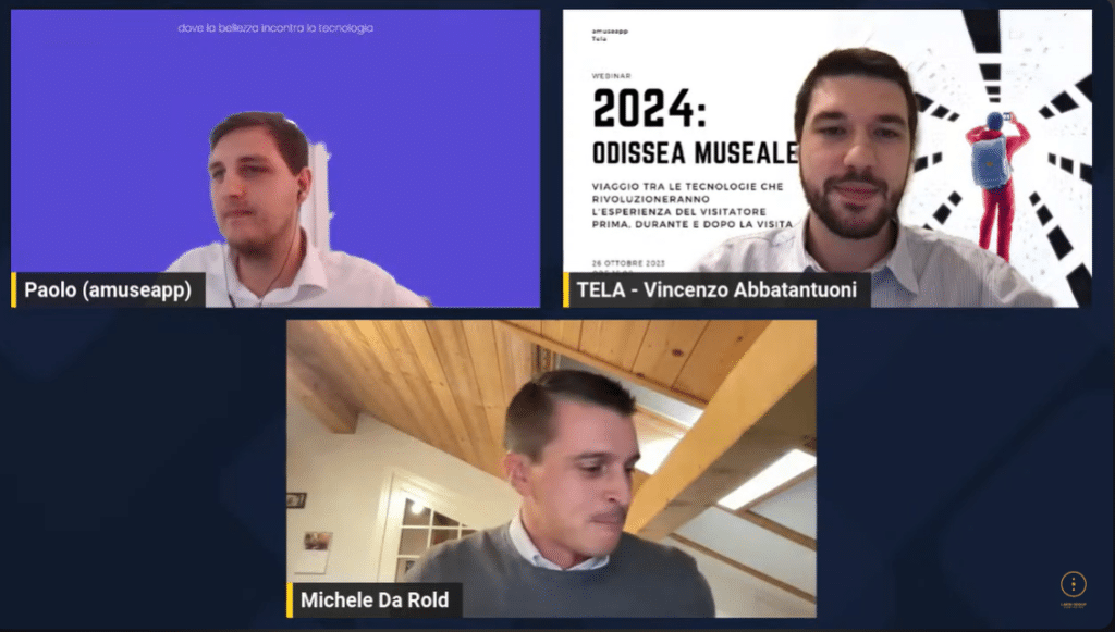 il 2023 di amuseapp: webinar odissea museale con tela