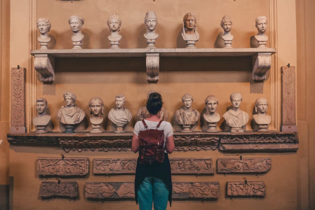 mission museale visitatori al museo